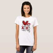 T-shirt Heureuse Sainte-Valentin (Devant entier)