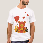 T-shirt Heureuse Sainte-Valentin (Devant)