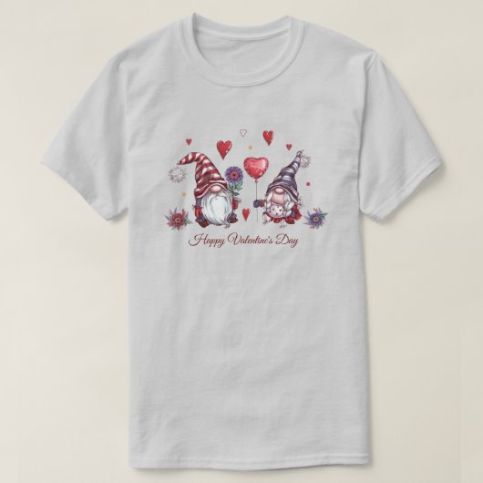 T-shirt Heureuse Sainte-Valentin (Design devant)