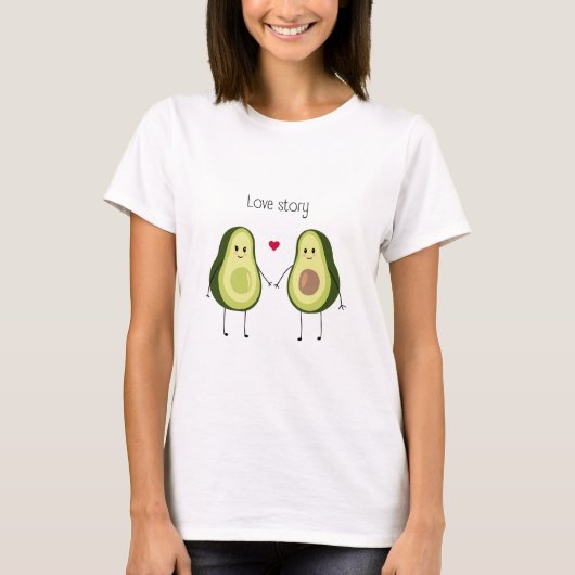 T-shirt Heureuse Sainte-Valentin 2024 Drôle Image Mignonne (Devant)