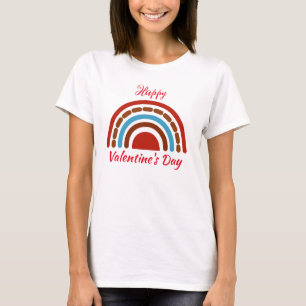 T-shirt Heureuse Sainte-Valentin Boho mignon