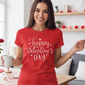 T-shirt Heureuse Sainte-Valentin élégant et tendance