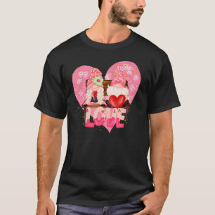 T-shirt Heureuse Sainte-Valentin Gnome Love Drôle Hommes F