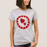 Heureuse Sainte-Valentin Heart Red