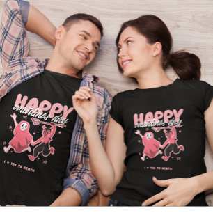 T-shirt Heureuse Sainte-Valentin  Saint Valentin Fantôme A