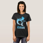 T-shirt Heureuse Sirène - Joann Nom (Devant entier)