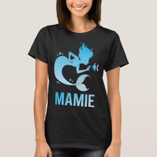 T-shirt Heureuse Sirène - Mamie Nom
