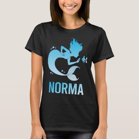 T-shirt Heureuse Sirène - Norma Nom (Devant)