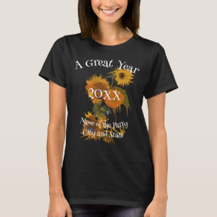 T-shirt Heureuse soirée de dîner 2024 Filles Garçons Soiré
