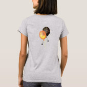 T-shirt Heureuse sorcière d'Halloween (Dos)
