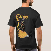 T-shirt Heureuse sorcière d'Halloween (Dos)