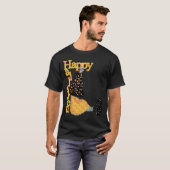 T-shirt Heureuse sorcière d'Halloween (Devant entier)