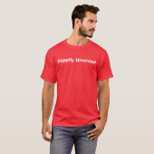 T-shirt Heureusement divorcé (Devant entier)