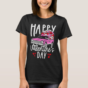 T-shirt Heureuses Saintes-Valentin Roses Date Fleurs de nu