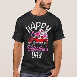 T-shirt Heureuses Saintes-Valentin Roses Date Fleurs de nu