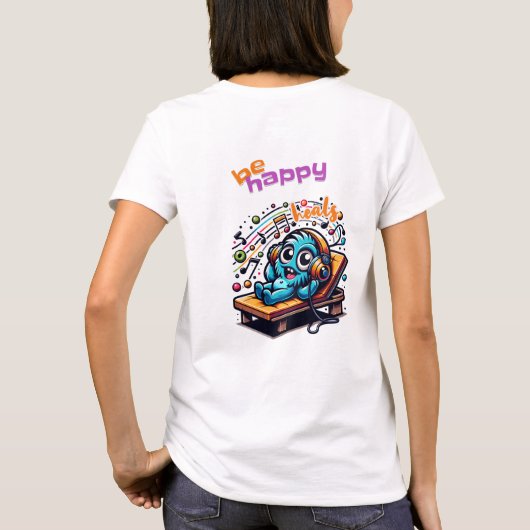 T-shirt Heureux (Dos)
