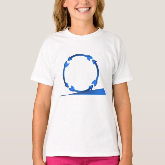 T-shirt heureux (Devant)