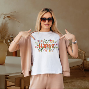 T-shirt Heureux