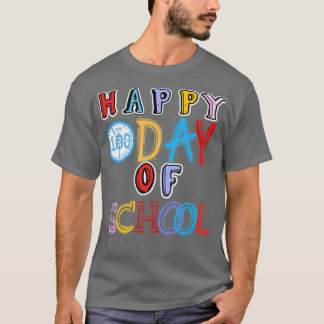 T-shirt heureux 100 jour d'école