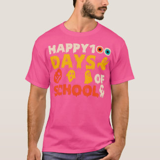T-shirt heureux 100 jours d'école 45