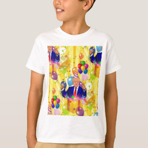 T-shirt heureux anniversaire donald trump