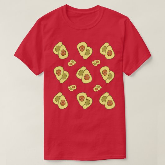 T-shirt Heureux Avocado 28 (Design devant)