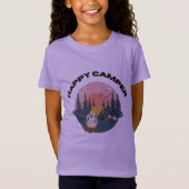 T-Shirt HEUREUX CAMPER (Devant)