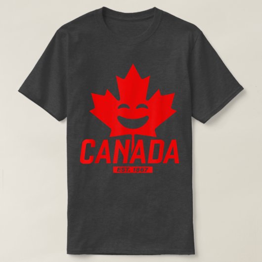 T-shirt Heureux Canada Est (Design devant)