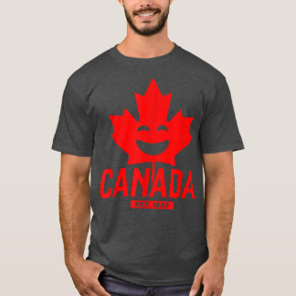 T-shirt Heureux Canada Est