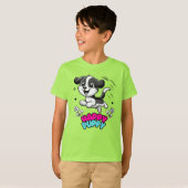 T-shirt Heureux Chiot (Devant entier)