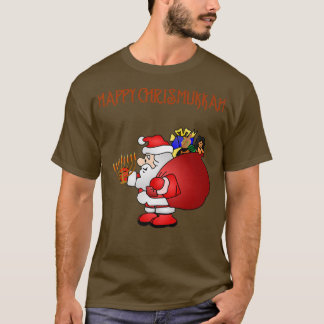 T-shirt Heureux Chrismukkah Blended Family Holiday