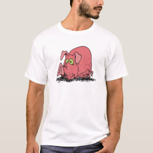 T-shirt Heureux comme un cochon dans la boue