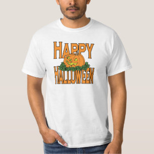 T-shirt heureux de valeur de costume de Halloween