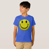 T-shirt heureux de visage (Devant entier)