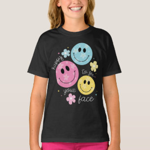 T-shirt heureux de voir votre visage Professeur de retour