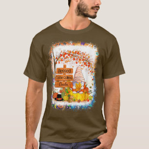 T-shirt Heureux D'Être Appelé Dada Gnome Automne Merci