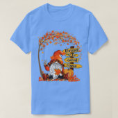 T-shirt Heureux D'Être Appelé Mama Gnome Automne Merci (Design devant)