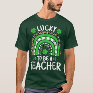 T-shirt Heureux D'Être Un Enseignant St patrick D'Enseigna