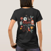 T-shirt heureux d'hiver (Dos)