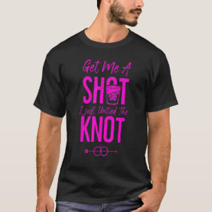 T-shirt Heureux Divorce Party Obtenez-Moi Une Tache Je Vie