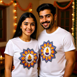 T-shirt Heureux Diwali