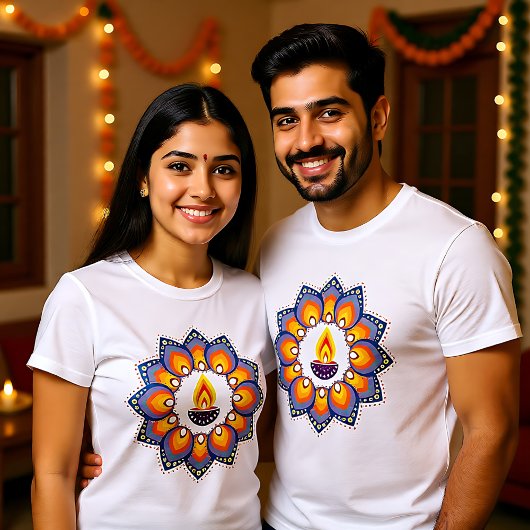 T-shirt Heureux Diwali