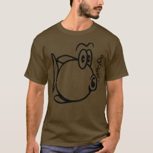 T-shirt heureux et drôle Puffer