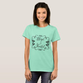 T-shirt Heureux et heureux (Devant entier)