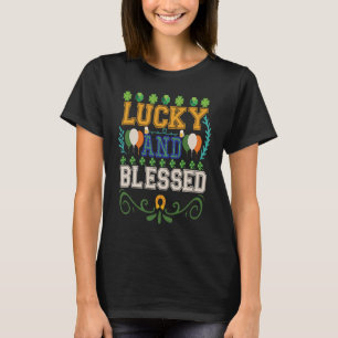 T-shirt Heureux Et Heureux Saint Patrick' Day