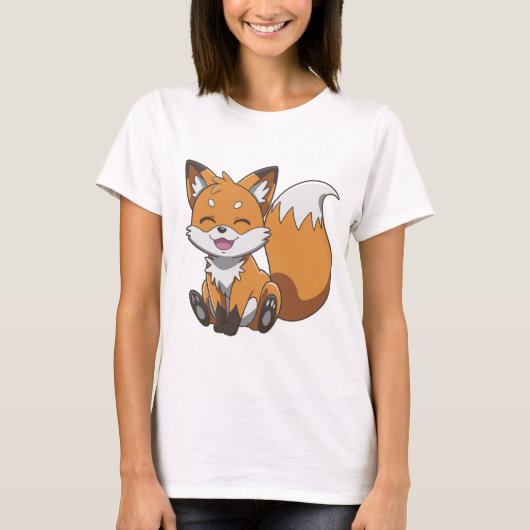 T-shirt Heureux Fox (Devant)