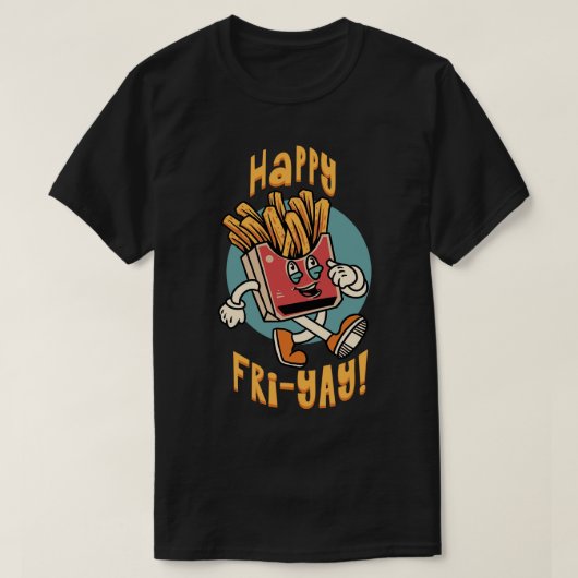 T-shirt Heureux Fri Yay (Design devant)