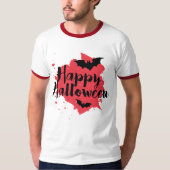 T-shirt heureux halloween (Devant)