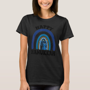 T-shirt Heureux Hanucat Hanukkah Chat Chanukah Juif