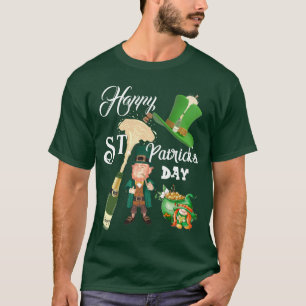 T-shirt Heureux Jour de la Saint Patrick Lucky Casquette L